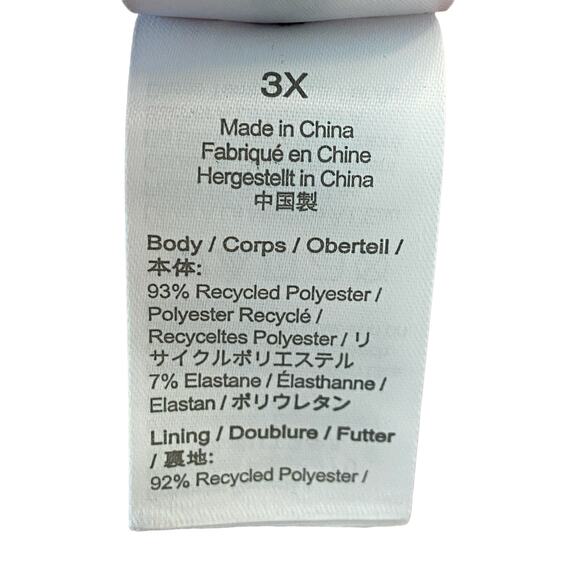 J.Crew Ribbed Textured One-Shoulder Swim Bikini Top Bathing Suit Lavender Sz 3X - Picture 6 of 10